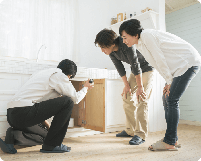 ライフラインの手配
